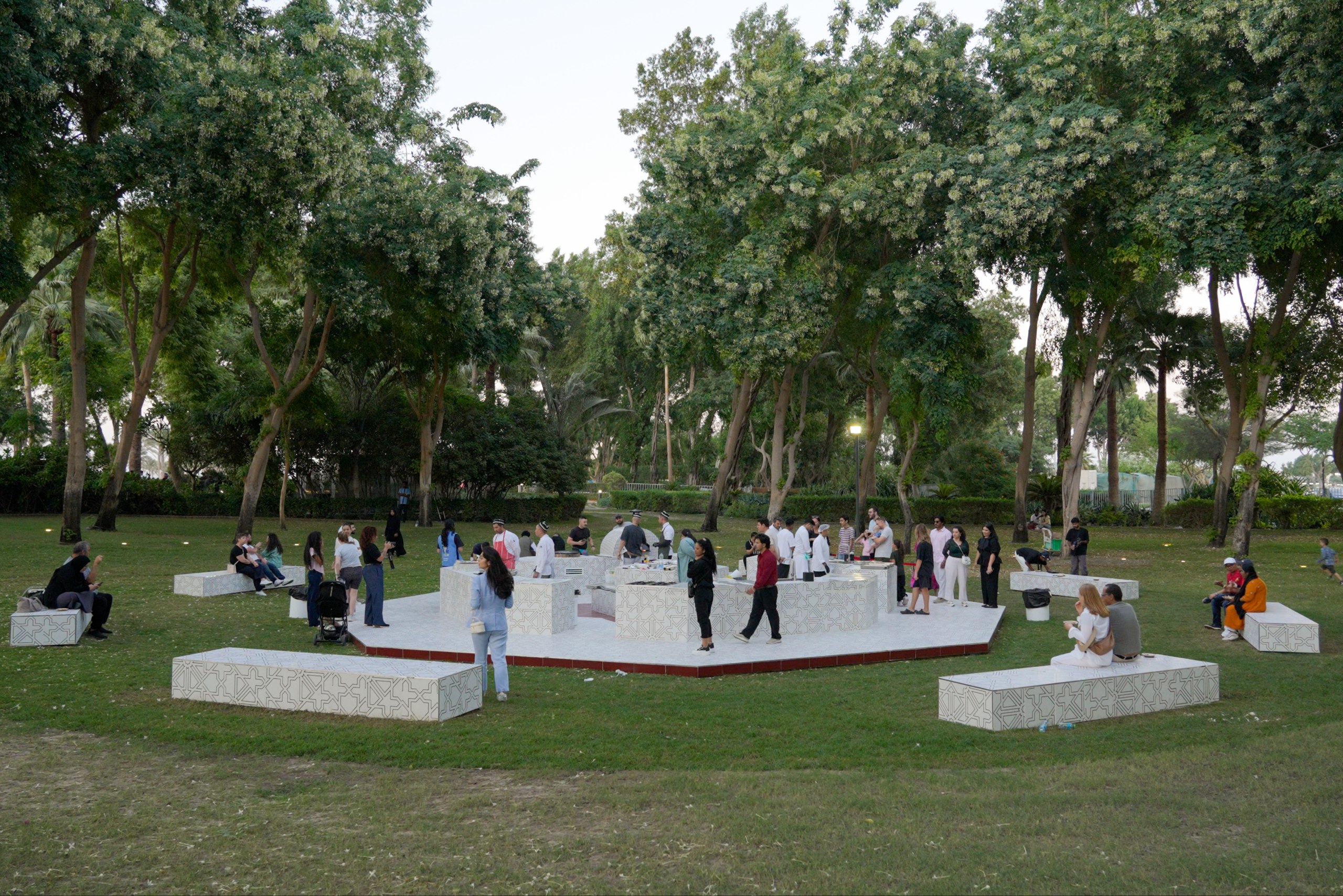 breaking-bread-building-bridges-uzbek-chefs-highlight-cultural-dialogue-at-rirkrit-tiravanijas-doha-performance