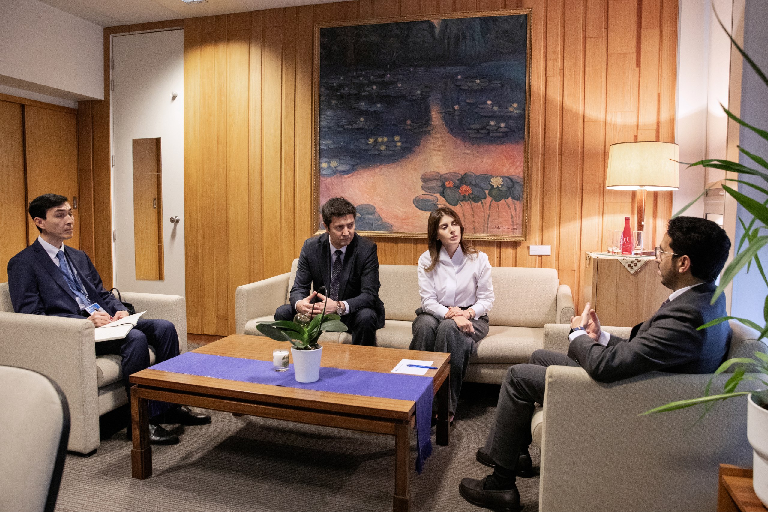 gayane-umerova-meets-unesco-executive-board-chair-nasser-bin-hamad-al-hanzab-in-paris